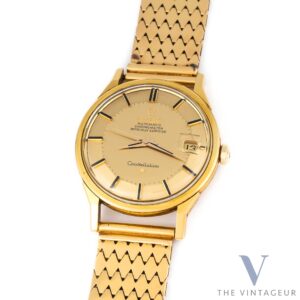 Omega constellation en or jaune massif 18k de 1965