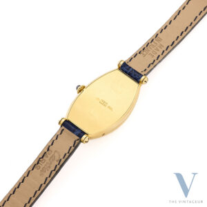 Cartier Tonneau Paris Mouvement à remontage manuel en or jaune massif 18K Cartier 78-1 From 90S