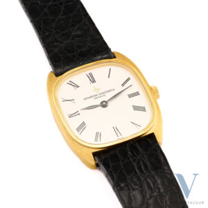 VACHERON CONSTANTIN ULTRA THIN NOS SOLID 18K YELLOW GOLD MANUAL WINDING VC 1015 MOVEMENT FROM 80S