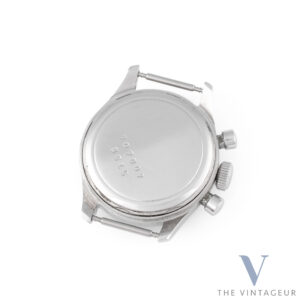 ERNEST BOREL BABY-CHRONOGRAPH PULSOMETRIC SCALE STAINLESS STEEL WATERPROOF CASE VALJOUX 69 MOVEMENT FROM 40S