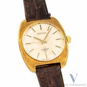 GRAND SEIKO HI BEAT REF 4520-8010 OR JAUNE 18K MASSIF DES ANNÉES 70
