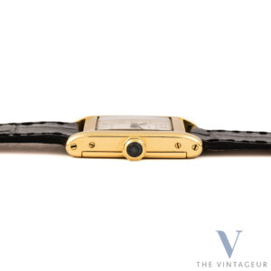 Cartier Paris Tank Normal Ref. 78092 Massiv 18K Gelbgold Handaufzug Uhrwerk von 70S