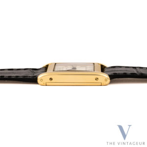 Cartier Paris Tank Normal Ref. 78092 Massiv 18K Gelbgold Handaufzug Uhrwerk von 70S