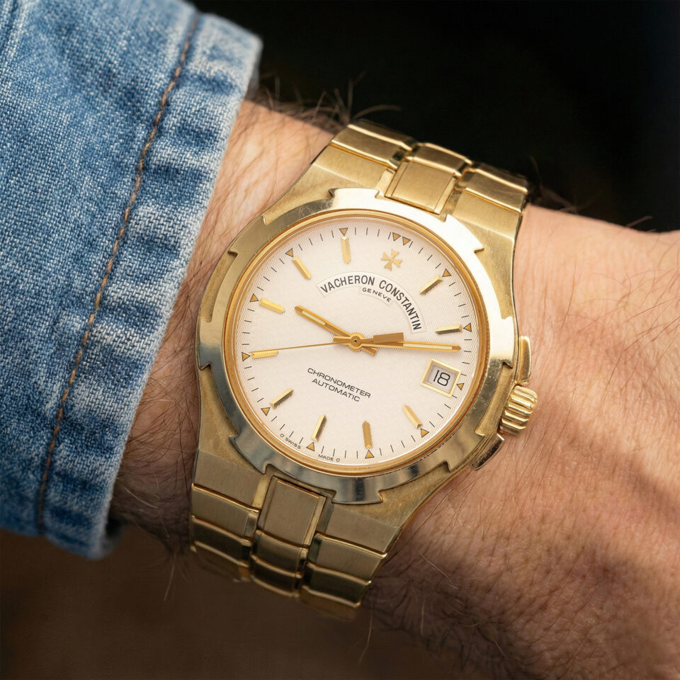 Vacheron Constantin Overseas Ref 42040 Jumbo Oro giallo massiccio 18 carati Prima serie.