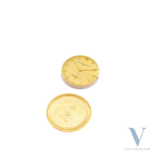 VACHERON CONSTANTIN "CASSA PIANA REF. 4878 MOVIMENTO VC 1001 A CARICA MANUALE IN ORO GIALLO 18K MASSICCIO DEGLI ANNI '50