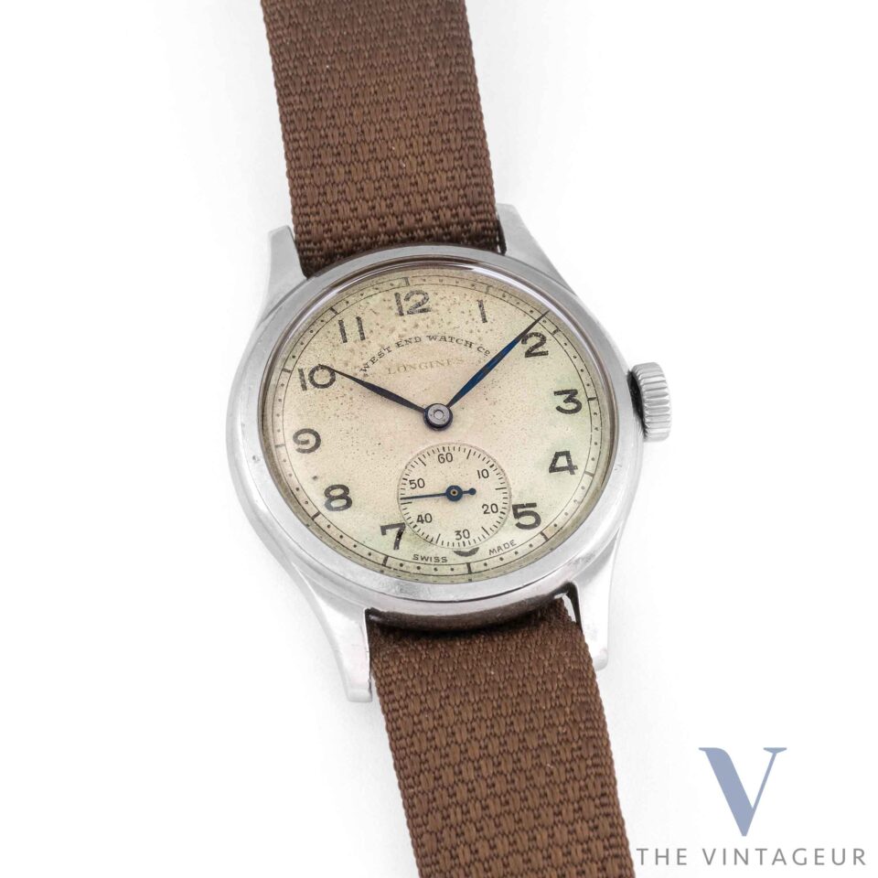Longines - West End Watch Co Ref. 6656 Attribuito alla C.S.I. Cassa in acciaio Movimento a carica manuale Longines 10.68Z Dagli anni '40