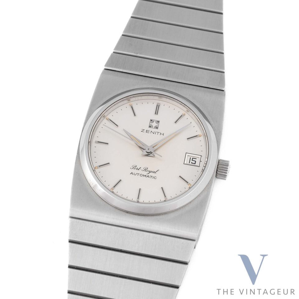 Zenith Port Royal Ref. 01.0010.490 495 Cassa in acciaio Movimento a carica automatica Zenith 49.0 Dagli anni '70