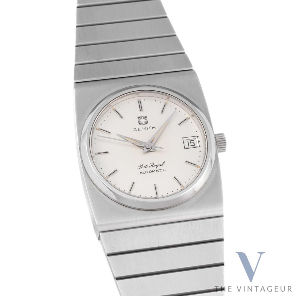 Zenith Port Royal Ref. 01.0010.490 495 Cassa in acciaio Movimento a carica automatica Zenith 49.0 Dagli anni '70