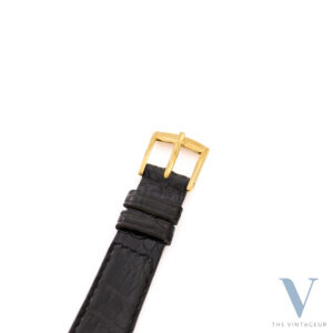 Omega De Ville "Super Flat" Or Jaune 18KT Case "Fancy" Mouvement à remontage manuel 620 Fin des années 60