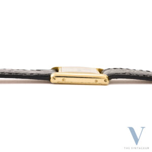 Cartier Tank Mini Louis Cartier Cassa in oro giallo 18KT Movimento a carica manuale Cartier 78-1 degli anni '80