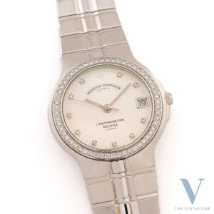 Vacheron Constantin Phidias Chronomètre Royal Ref.47020 Or blanc massif X 18KT et Diamants Mouvement Automatique VC 1126 From 90s