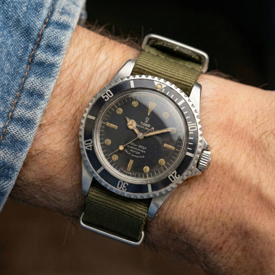 Rare Military Tudor Submariner Ref 7928 de 1967 CI Comando de la Infanteria de Marina Argentina