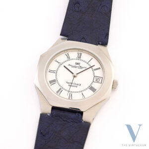 IWC Yacht Club II Quartz Ref.3311 Boîtier plat en acier inoxydable Mouvement maison 2250 de '80