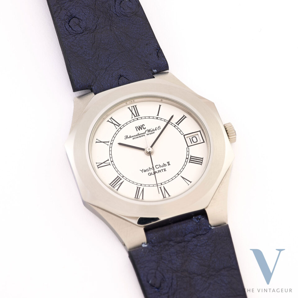 IWC Yacht Club II al quarzo Ref.3311 Cassa piatta in acciaio Movimento in-house 2250 del '80