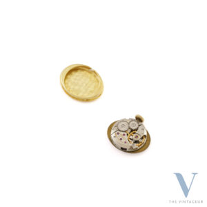 Bueche Girod "Ellipse" Ref.6714-1 Boîtier en or jaune massif 18Kt Mouvement à remontage manuel ETA 2412 des années 70