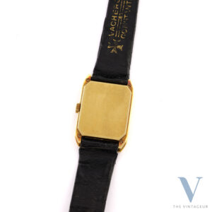 Vacheron Constantin "Lacunar" Massiv 18K Gelbgold Gehäuse Handaufzug Uhrwerk VC K1050/B von 70s