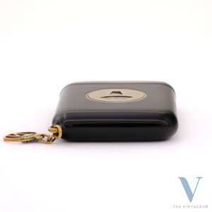 Montre de poche/ porte-monnaie Clarté Digital Boîtier en acier émaillé Mouvement à remontage manuel Années 1930