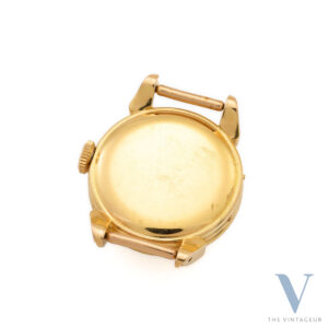 Movado Calendette Ref. R3167 Favre & Perret 18KT Rose Gold "Fancy" Case, In-House Manual-Winding Movement N.28, From the 1940s