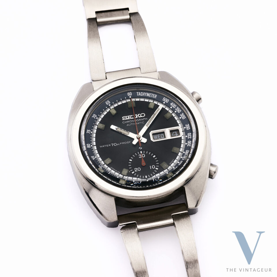 SEIKOCHRONOGRAPH BRUCE LEE REF 6139-6012 WATER 70M RESIST FROM 1970’S