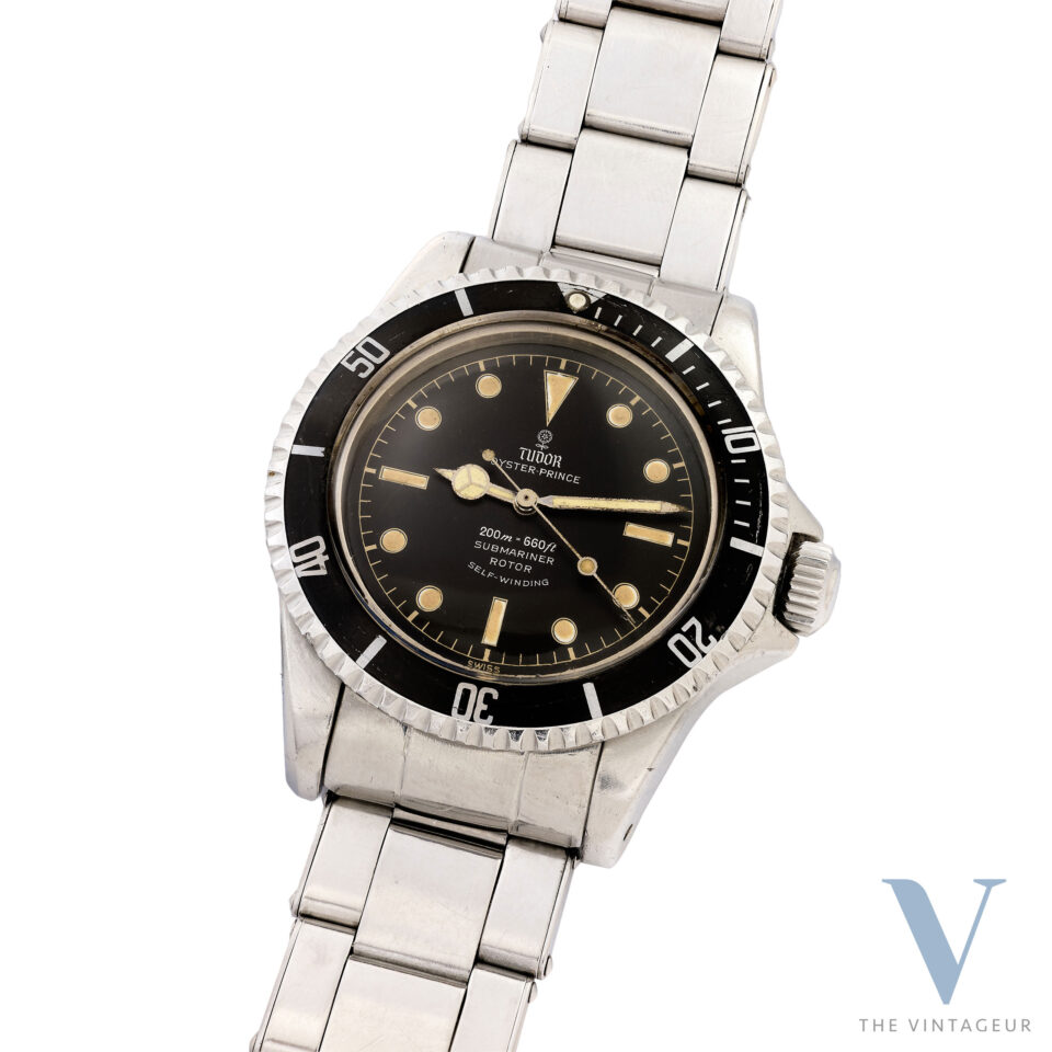 Tudor Submariner Ref. 7928, Stainless Steel Case, Oyster Bracelet, Tudor 390 Self-Winding Movement, From 1963