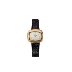 Seiko "Golden Waves" Ref. 18-3119-D Solid 18K Yellow Gold Case In-House 16-A Quartz Movement From the 1980s