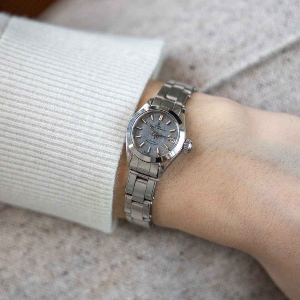Tudor Princess Oysterdate Stainless Steel Case Tudor 2555 Automatic Movement From the late 1960s