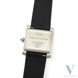 CARTIER TANK FRANCAISE "PROTOTYPE", STEEL CASE, CARTIER 688 QUARTZ CRYSTAL MOVEMENT, FROM THE 2000s
