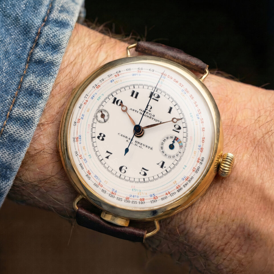 Omega big chrono kot 741 av
