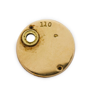 JAEGER-LECOULTRE "FOSSIL", CASE AND INTEGRATED BRACELET IN SOLID 18KT YELLOW GOLD, MANUAL-WINDING JLC 8NR (496) MOVEMENT, FROM THE 1940s