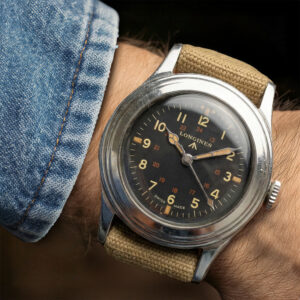 Longines "Big Indian" prima serie Ref. 6111-1 Sovradimensionato Militare britannico RAF