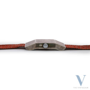 Tavannes x Dunhill belt strap watch, 935 silver case, Tavannes 814 manual-winding movement, 1930s