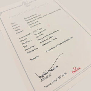 Omega seamaster Railmaster 2914-5 paf militare pakistan air force