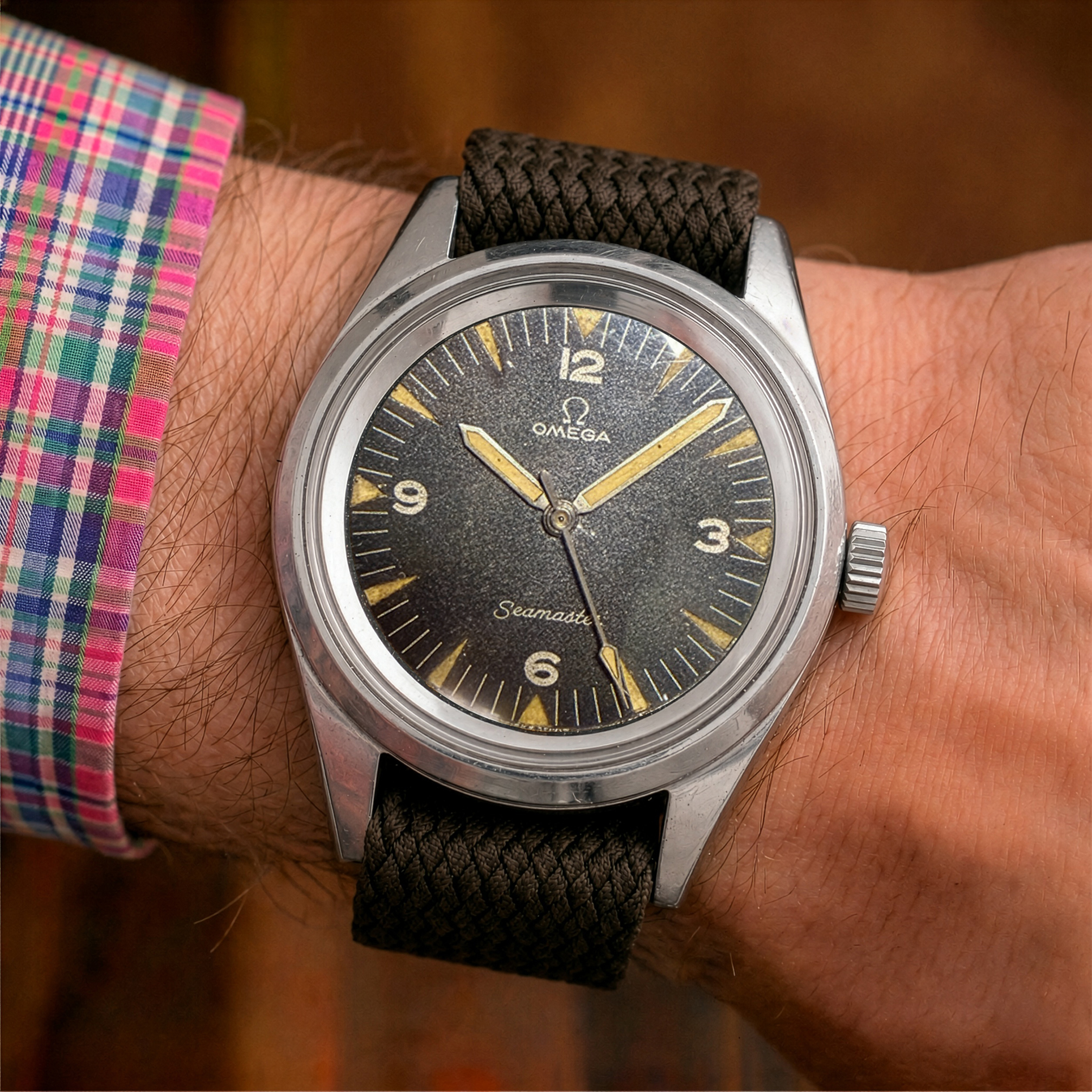 Omega seamaster-railmaster paf 135004-63 militare dell'aeronautica militare del pakistan Omega seamaster-railmaster paf 135004-63 militare dell'aeronautica militare del pakistan