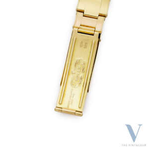 ROLEX OYSTER PERPETUAL DATE REF. 1503 “RADIAL” DIAL, FULL 14KT YELLOW GOLD CASE AND OYSTER BRACELET, IN-HOUSE SELF-WINDING MOVEMENT CAL. 1570, FROM 1970