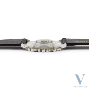JAEGER LECOULTRE "MYSTERY" REF. 17009 22, 18KT WHITE GOLD CASE, JLC 430 MANUAL WINDING MOVEMENT, FROM THE 1990s