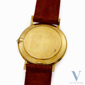 GRUEN PRECISION, SECTOR-CROSS DIAL, ULTRA-THIN 14KT YELLOW GOLD CASE, GRUEN 510 HAND-WOUND MOVEMENT, FROM THE 1950s